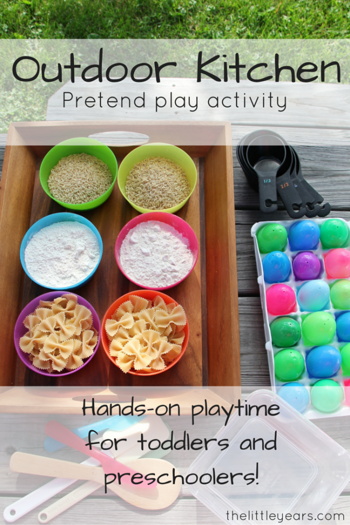 outdoor pretend play