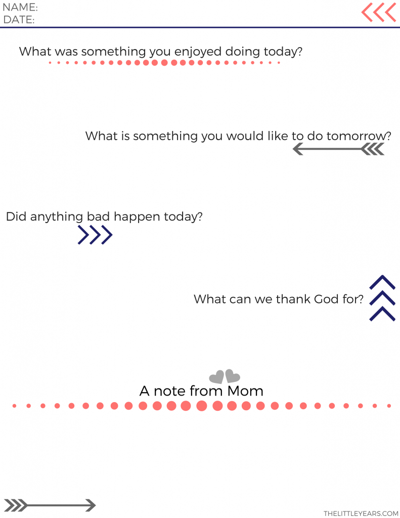 Nightime questions for kids (2)