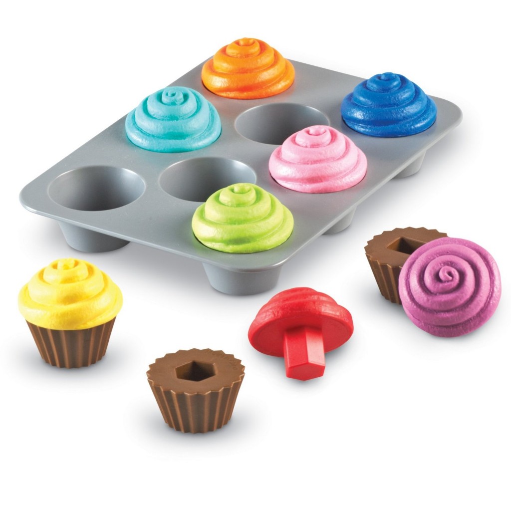 shape cupcakes learning resources