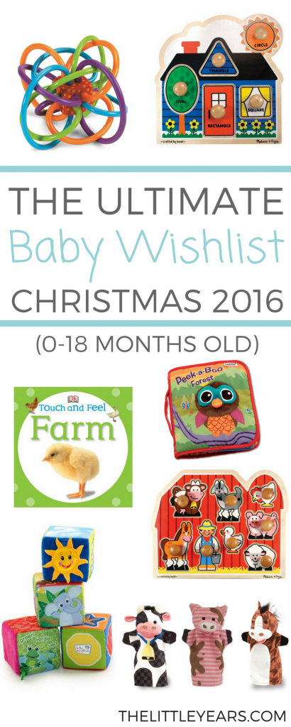 Baby Christmas Wishlist