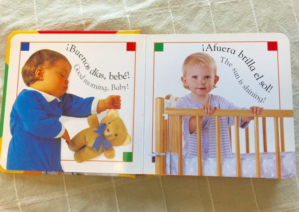 bilingual board book for kids