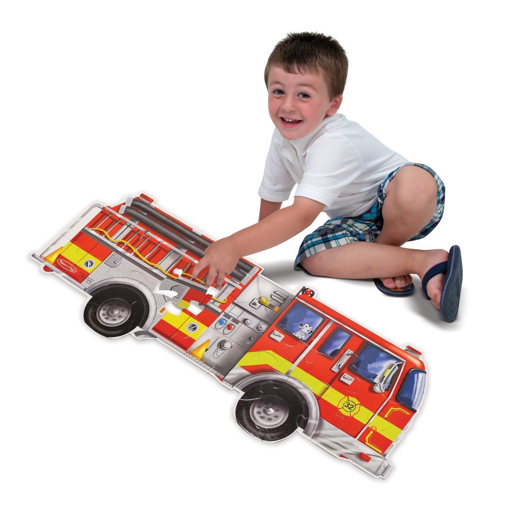 fire engine puzzle for kids