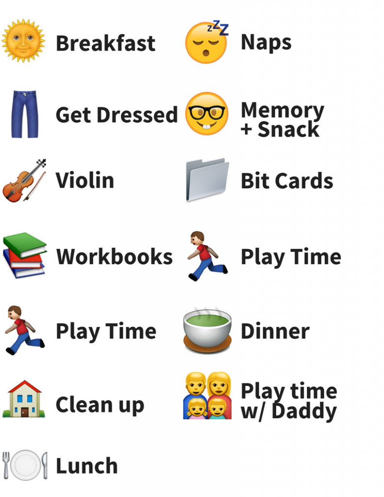 emoji-schedule