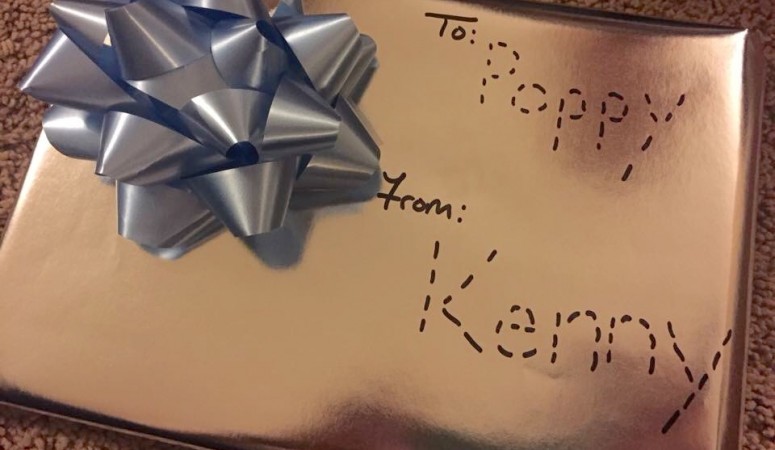 Handwriting Practice using Christmas Gifts