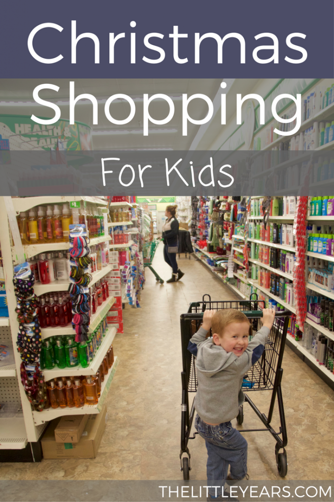 Christmas shopping for kids