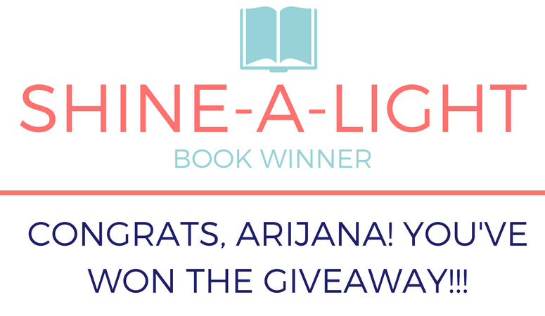 WINNER of the Shine-a-light giveaway!!!