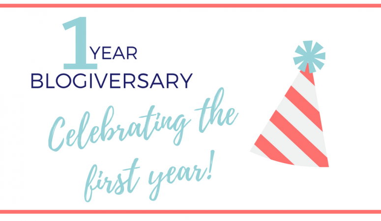 It’s My 1 Year Blogiversary Today!
