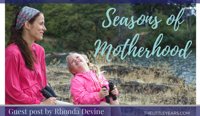 Seasons of Motherhood- Guest Post By Rhonda Devine