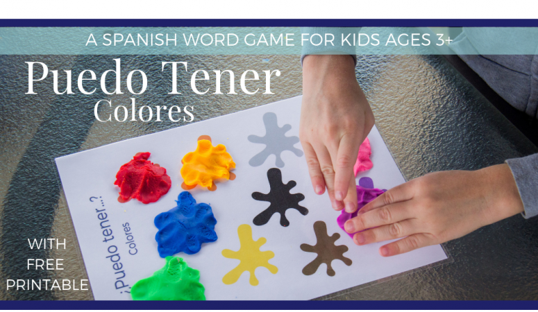 “Puedo Tener” – A Spanish Word Game for Kids