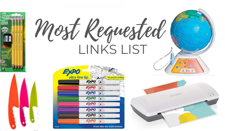 Homeschool Tools & Resources – Most Requested Links